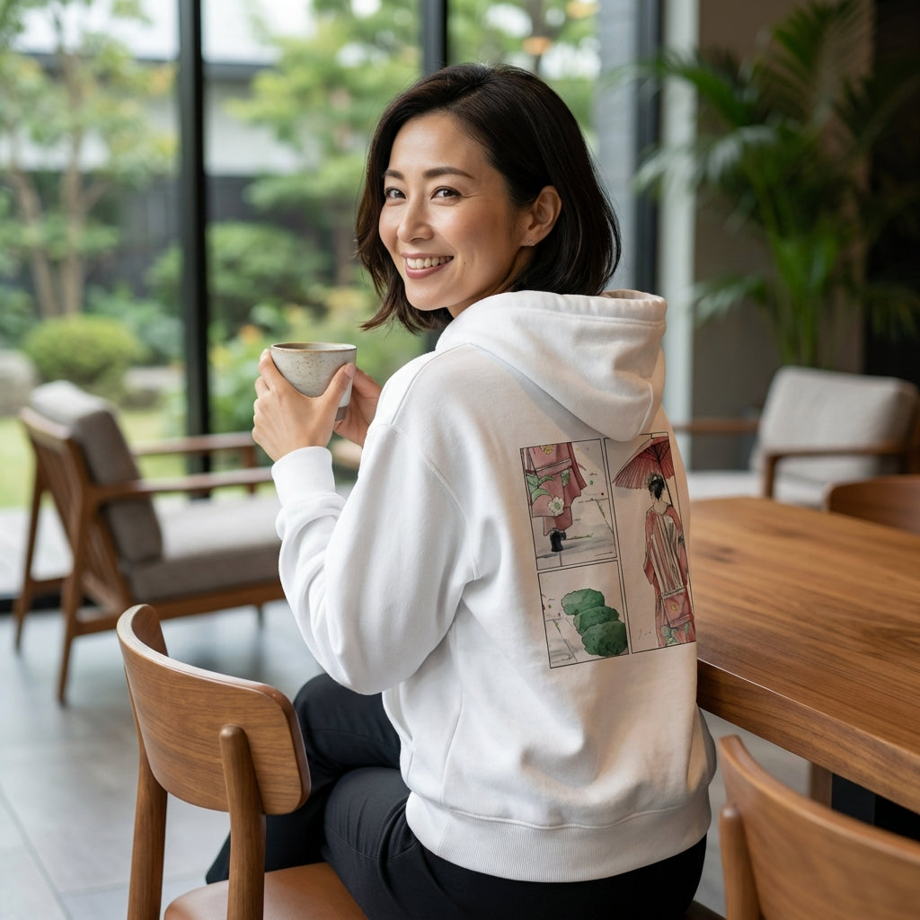 歩幅は、私だけの心地よさで｜ヘビーウェイト プルオーバー パーカー