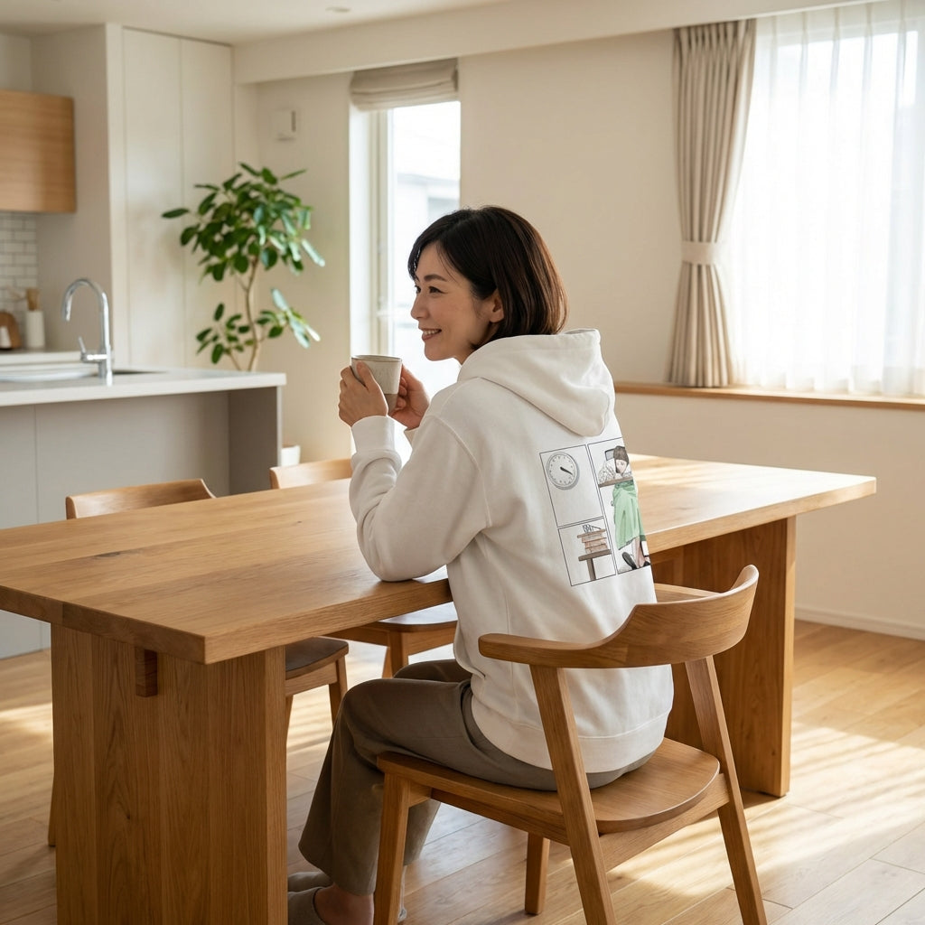 空白が、感性を育てる｜ヘビーウェイト プルオーバー パーカー