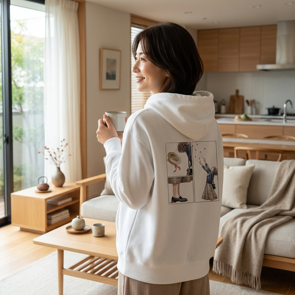 手放すから、受け取れる｜ヘビーウェイト プルオーバー パーカー