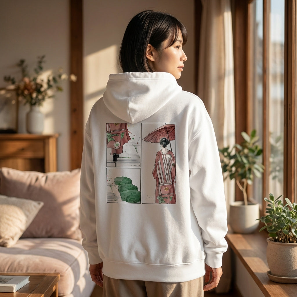 歩幅は、私だけの心地よさで｜ヘビーウェイト プルオーバー パーカー