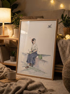 ただ、ここに在る幸せ｜強化マット製ポスター（小）