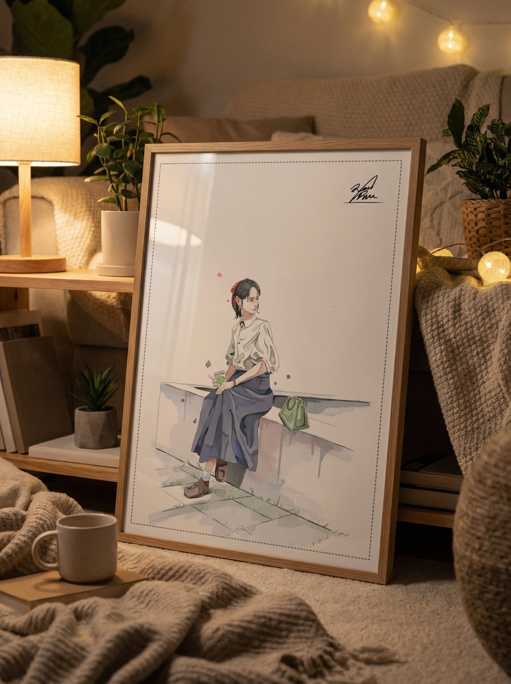 ただ、ここに在る幸せ｜強化マット製ポスター