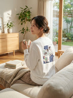 ただ、ここに在る幸せ｜ユニセックス　スウェット