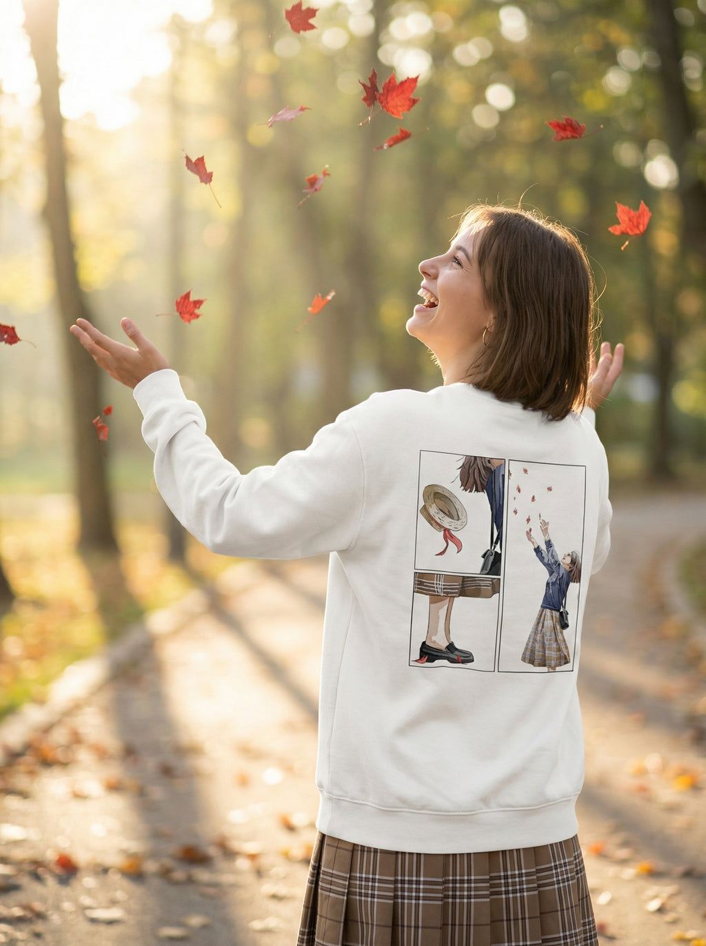 手放すから、受け取れる｜ユニセックス　スウェット