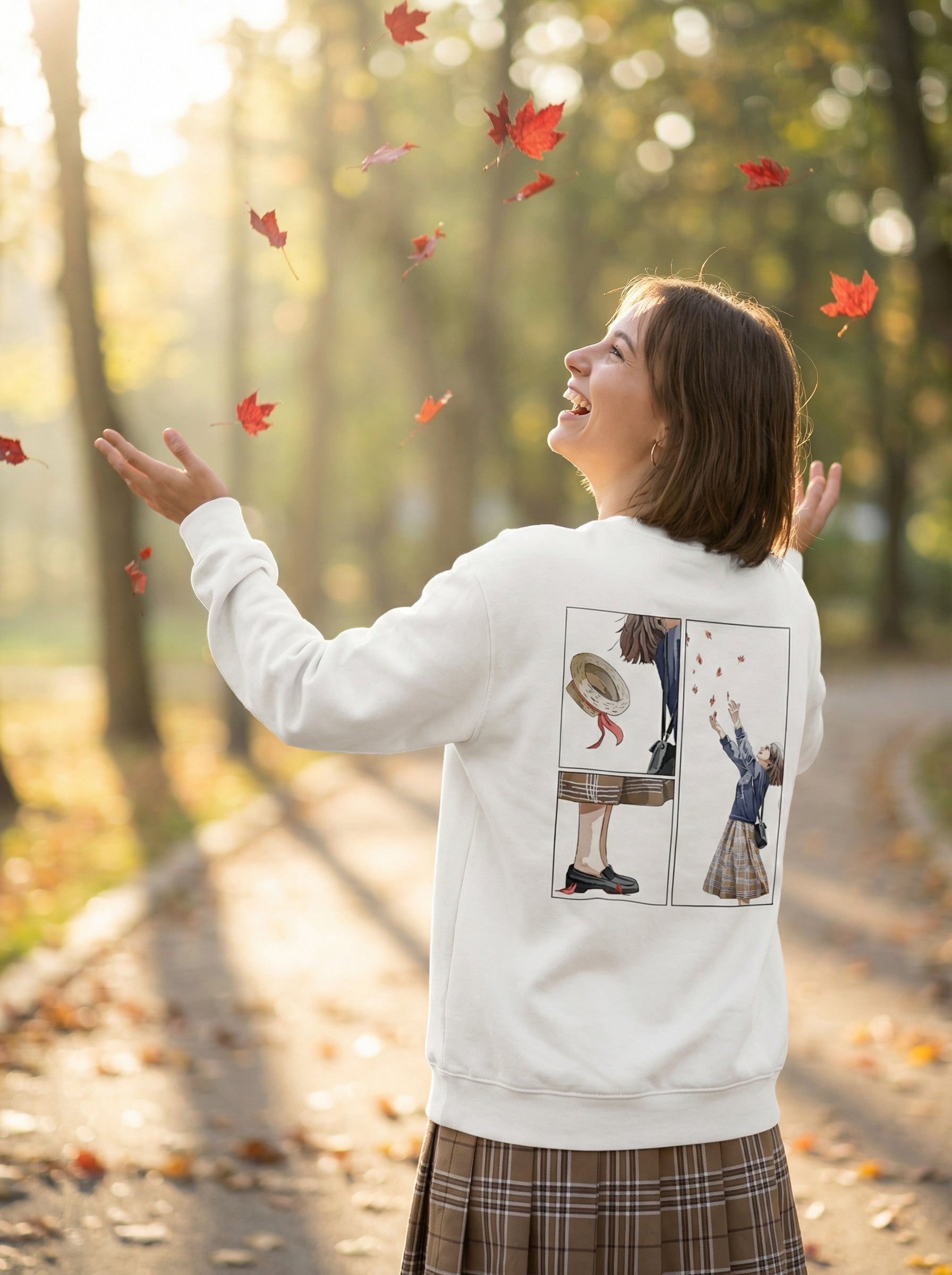 手放すから、受け取れる｜ユニセックス　スウェット