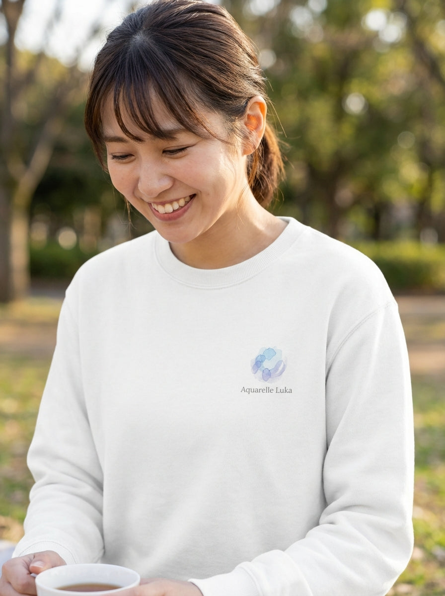 ガラスの向こう、秘密の小部屋｜ユニセックス　スウェット