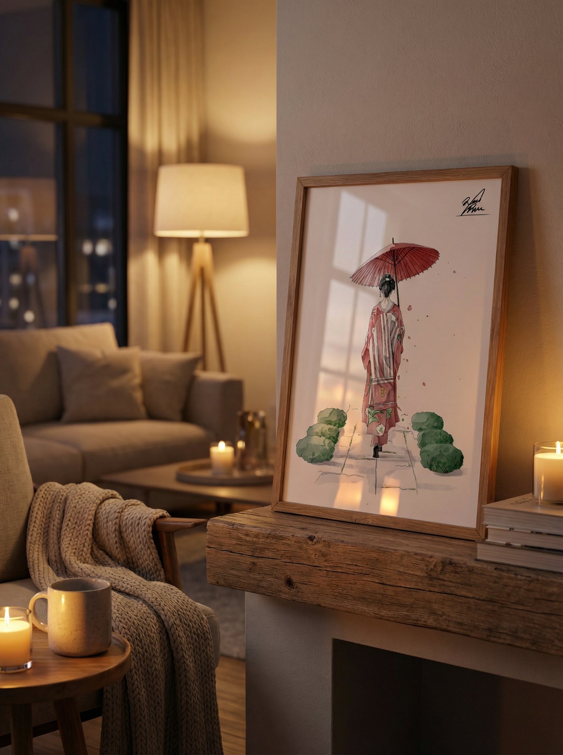 歩幅は、私だけの心地よさで｜強化マット製ポスター