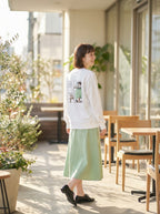 空白が、感性を育てる｜ユニセックス ロングＴシャツ