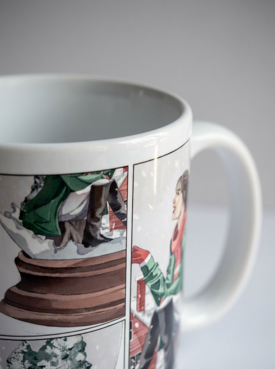 ガラスの向こう、秘密の小部屋｜マグカップ