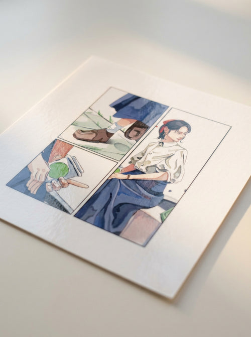 ただ、ここに在る幸せ｜ステッカー