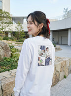 ただ、ここに在る幸せ｜ユニセックス ロングＴシャツ