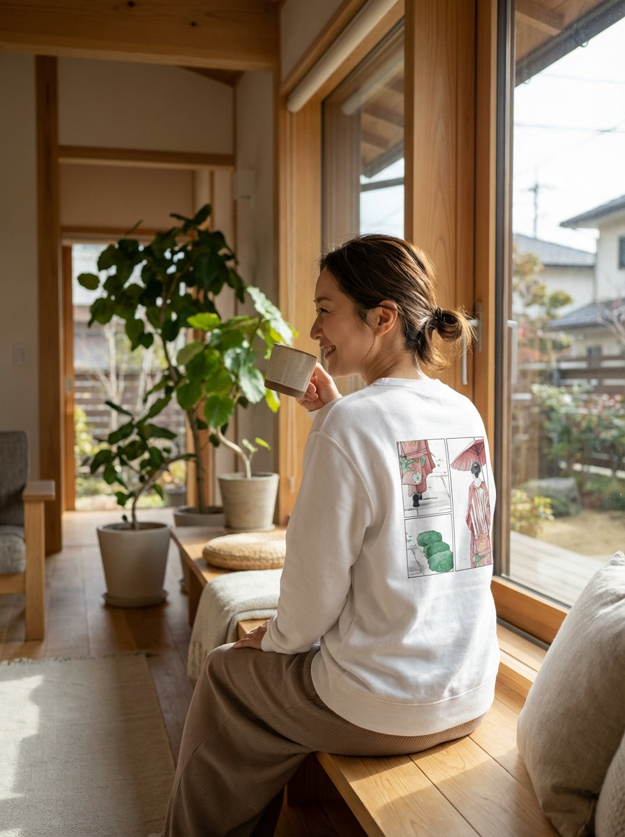 歩幅は、私だけの心地よさで｜ユニセックス　スウェット