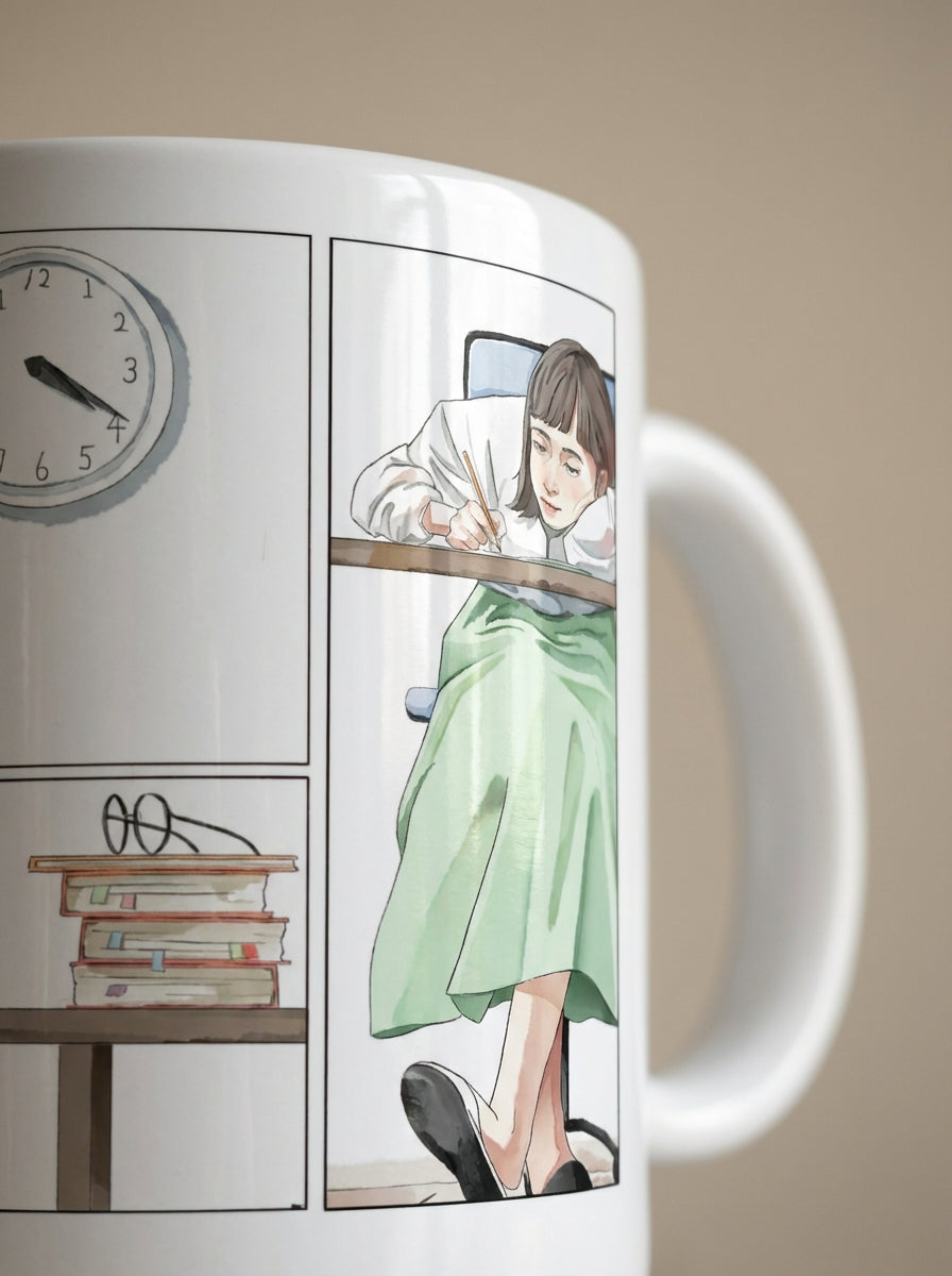 空白が、感性を育てる｜マグカップ